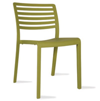 Silla de jard&iacute;n verde