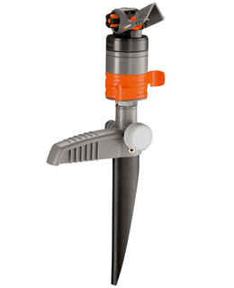 Aspersor con turbina