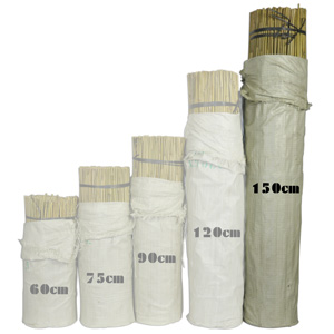 Tutores de bamb� natural 150 cm