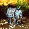 Animal Decorativo Luminoso - Elefante