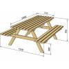 Mesa de picnic