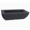Jardinera rectangular rotomoldeada - Antracita