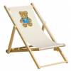Silla de playa plegable para nios - Ecru