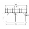 Prgola de Madera Adosada 5 x 3 m PRADO