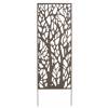 Celosía Decorativa en Metal - Bosque - 0,6 x 1,5 m