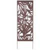 Celosa Decorativa en Metal - Palmera - 0,6x1,5m