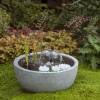 Fuente de jardn MINI BASSIN Gris - Ubbink