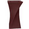 Maceta Design Triangolo - 55x55 x A.100cm - Bronce