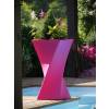 Maceta Design - 55x55 x A.100cm  Fucsia