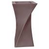 Maceta Design Triangolo - 55x55 x A.100cm  Gris