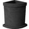 Jardinera de Esquina Vela - Negro
