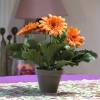 Planta Artificial - Gerbera Naranja - MICA