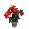 Planta Artificial - Hibiscus Rojo - MICA