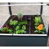 Growcamp - Jardinera en acero galvanizado 50 L