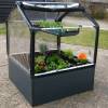 Growcamp - Jardinera en acero galvanizado 50 L