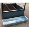 Growcamp - Jardinera en acero galvanizado 50 L