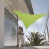 Lona parasol impermeable triangular - verde ans