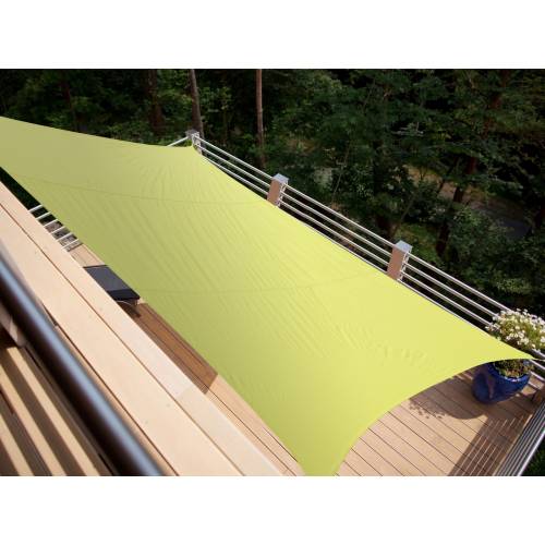 Lona parasol impermeable rectangular - verde anís