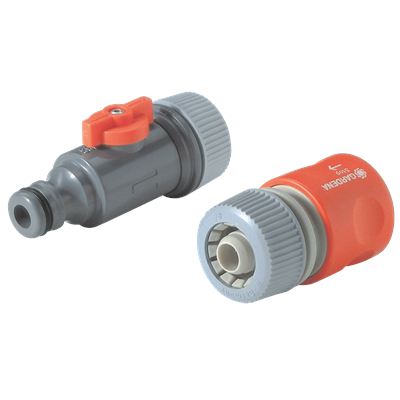Set de conexión para manguera microporosa